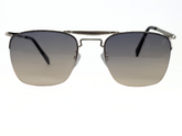Sunglasses For Men-Shiny Silver -Double bridge